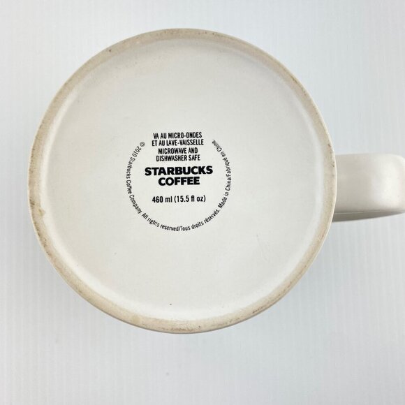 Starbucks Sumatra Stoneware Mug 15.5 oz Coffee Cup 2010 release Tiger Stamp - Picture 6 of 7